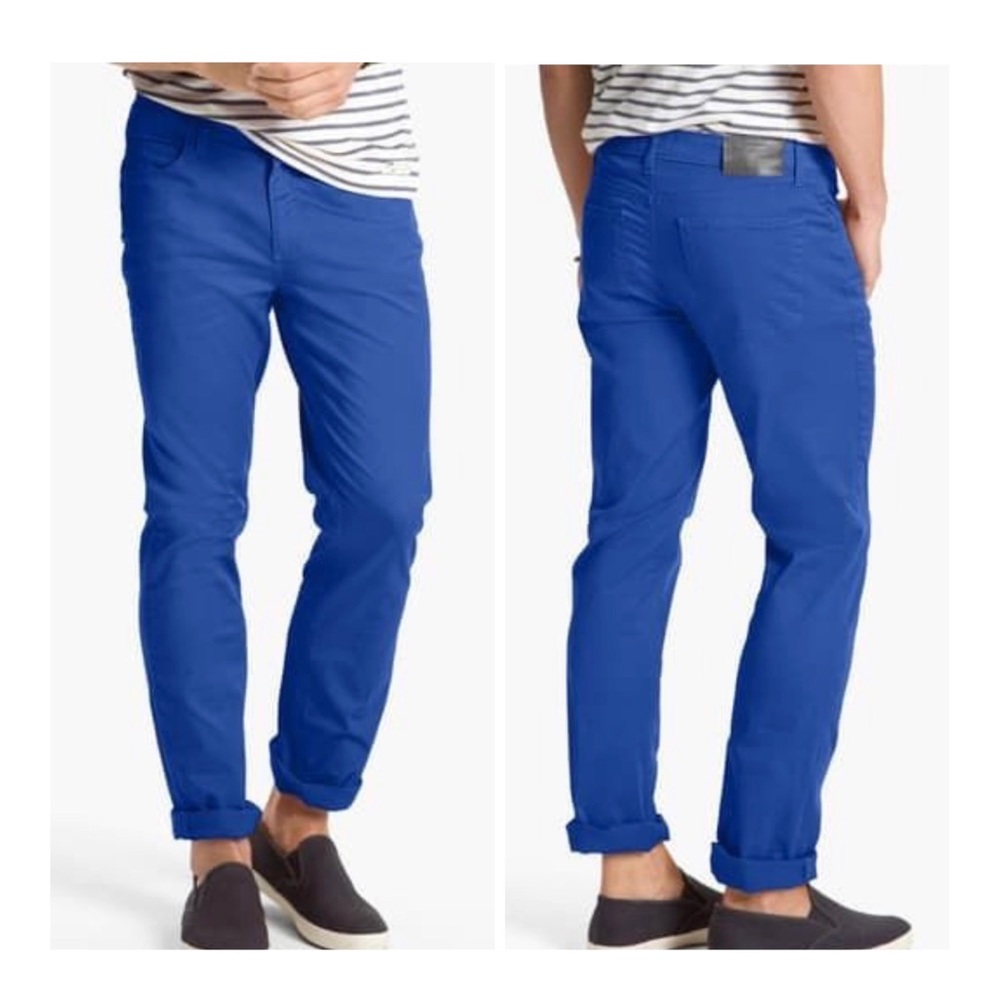 PAIGE Normandie Men’s 5 Pocket Blue Jeans Size 30 NWT